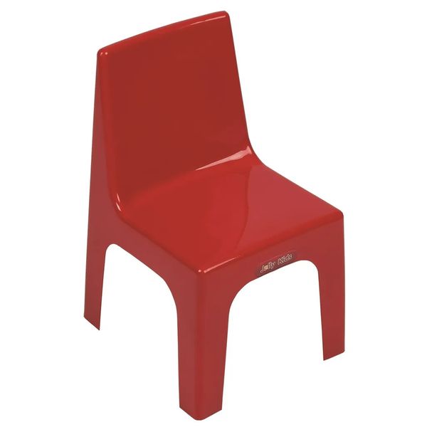 Red Plastic Chair image