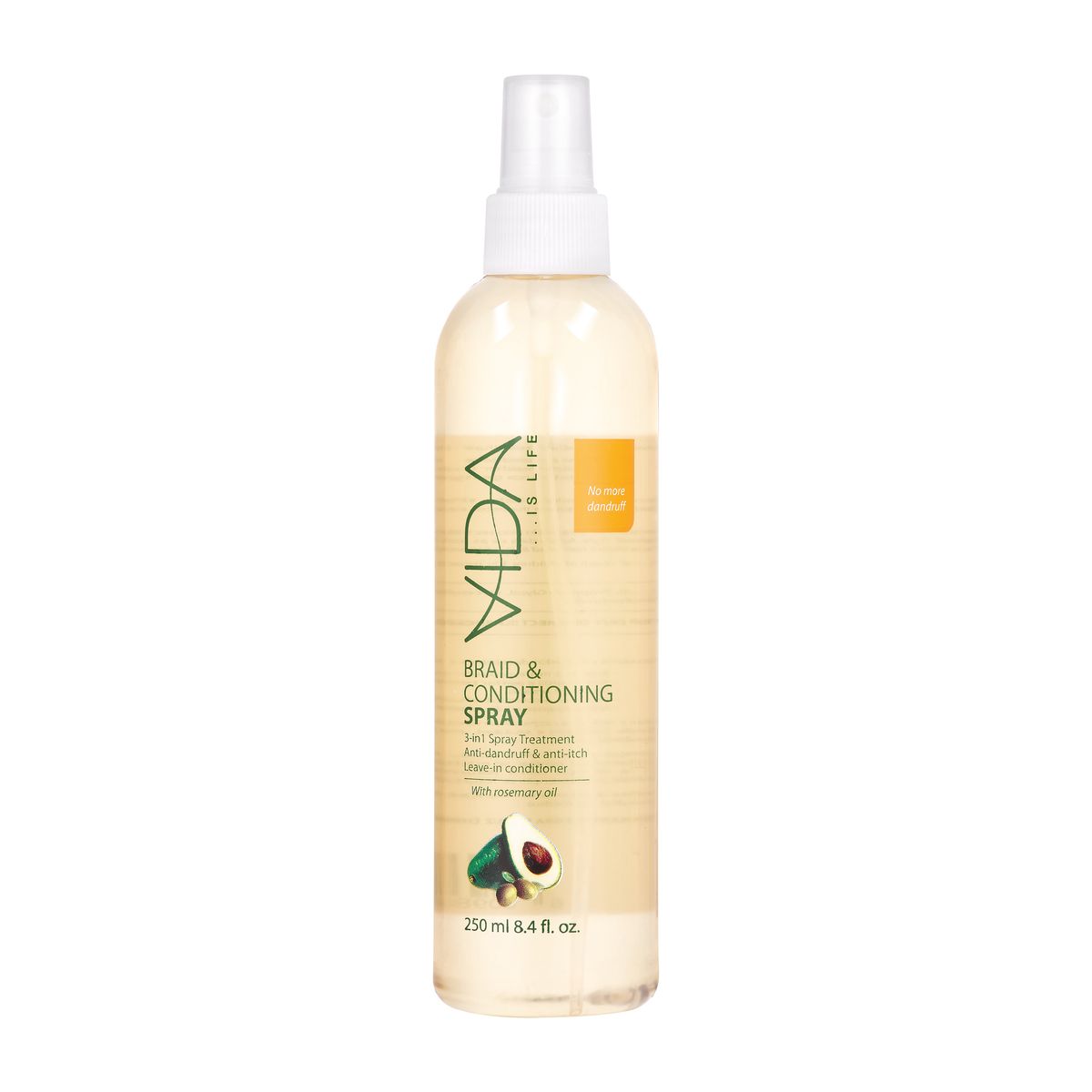 Vida...is life's Braid & Conditioning Spray Treatment