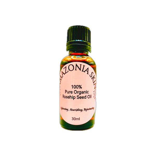 Amazonia 100% Organic Rosehip Oil, Acne Wrinkles &amp; Scars