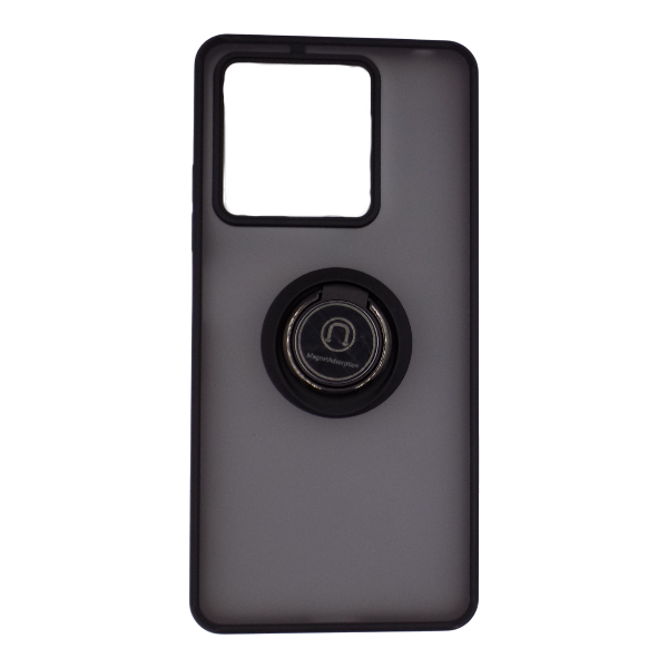 Bumper Magnetic Metal Ring Case Compatible with Xiaomi Redmi Note 13 (5G)