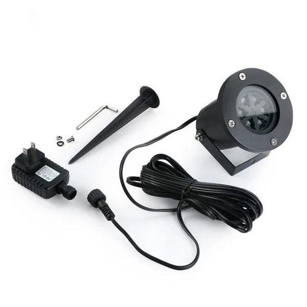 Outdoor Indoor Garden Snowflake Projection Laser image