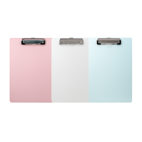 A4 Foam Boards Folder-Pink,Blue,White Color -12 x Clip Boards