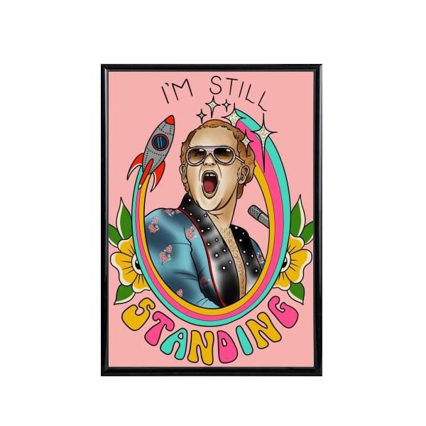 Elton John Poster A1