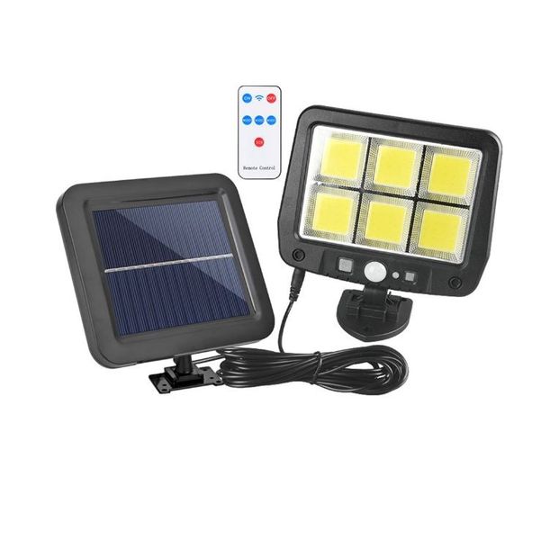6 Solar Powered Sensor Motion COB Light- SD
