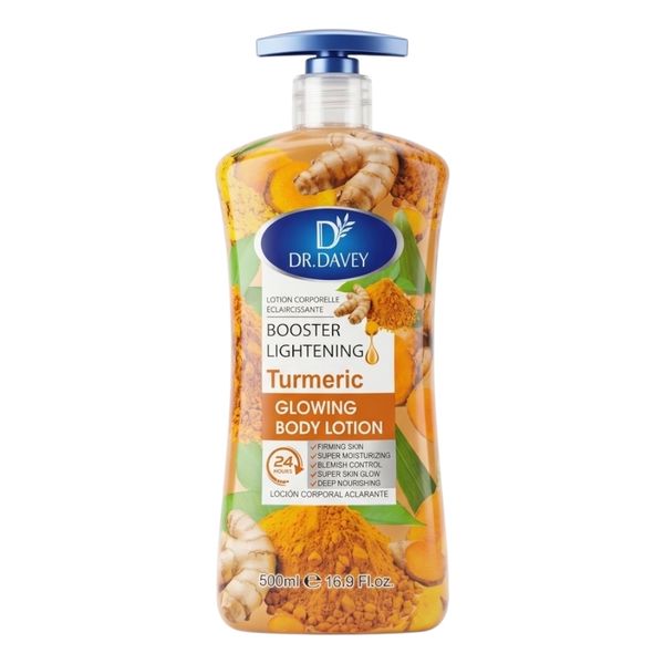 Dr Davey Turmeric Extra Glowing Moisture 24H Brightening Body Lotion 500ml