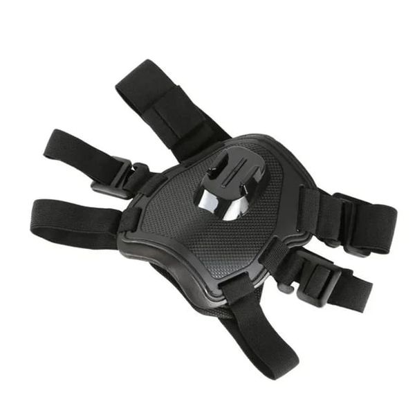 Soft Adjustable Go Pro Dog Back Fixed Harness Mount Buckle Chest Strap