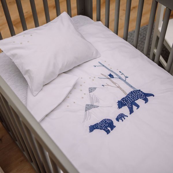 Baby Basics - Bears Cot Set
