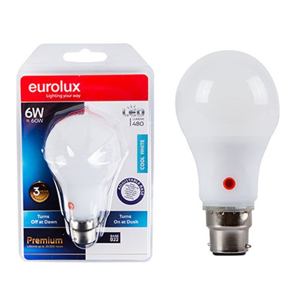 LED Day Night Sensor Globe B22 6w 4000K Shop Today. Get it Tomorrow
