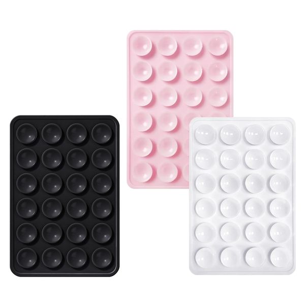 Silicone Suction Phone Case Adhesive Mount, Strong Grip Holder