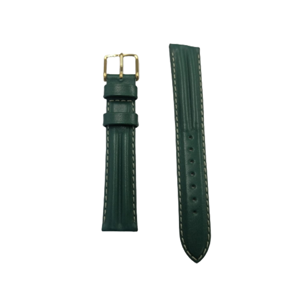 Green Nautical Calf Watch Strap - 18mm