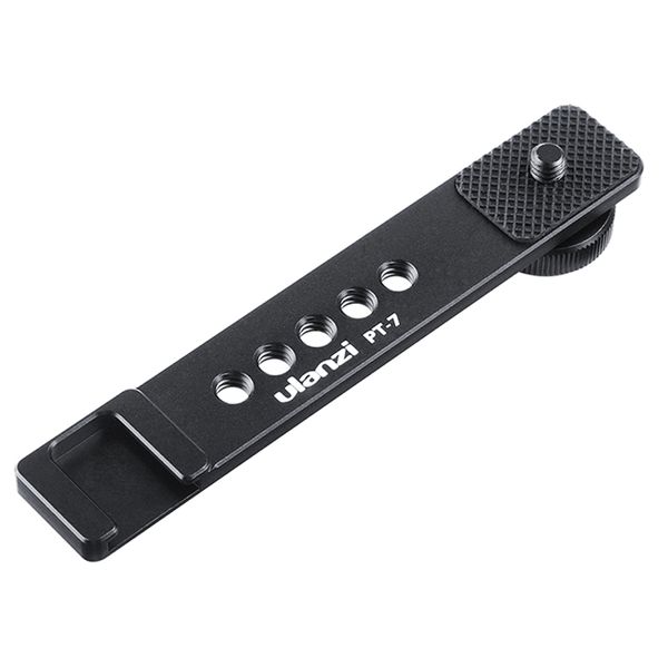 ULANZI PT-7 Cold Shoe Bracket Extension Bar Plate