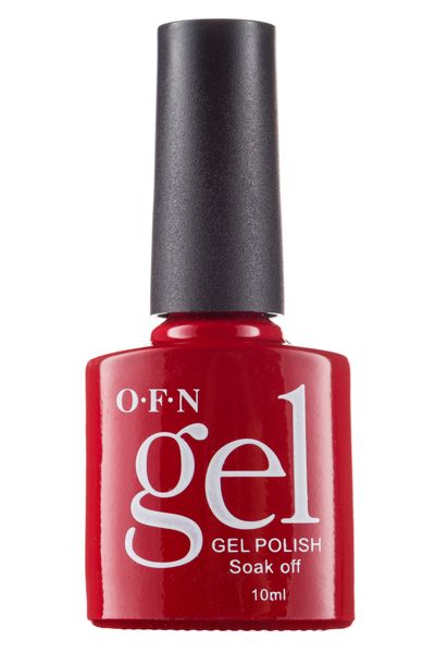 OFN - Red Gel Nail Polish for Naturally Glossy and Shiny Nails - 10ml
