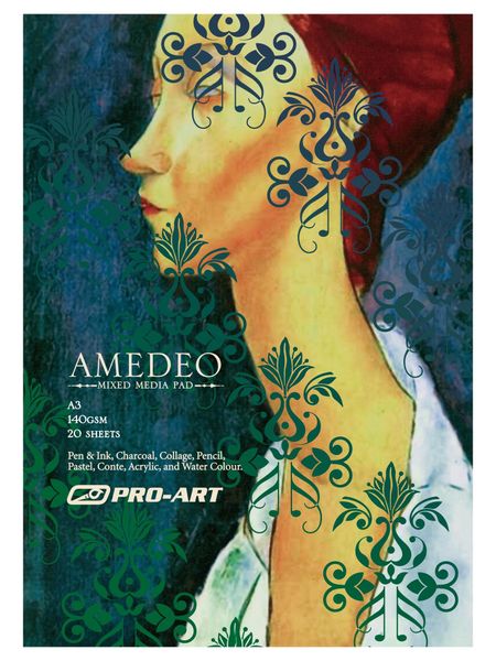 Pro-Art Amedeo Mixed Media Pad 140gsm A3