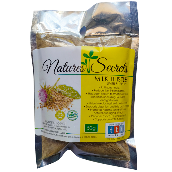 Natures Secrets Milk Thistle - Natural Liver Detox Powder