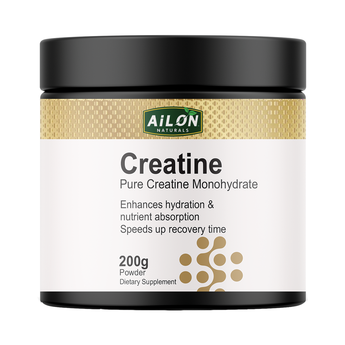 Creatine Monohydrate - Muscle Growth & Strength Booster (200g)