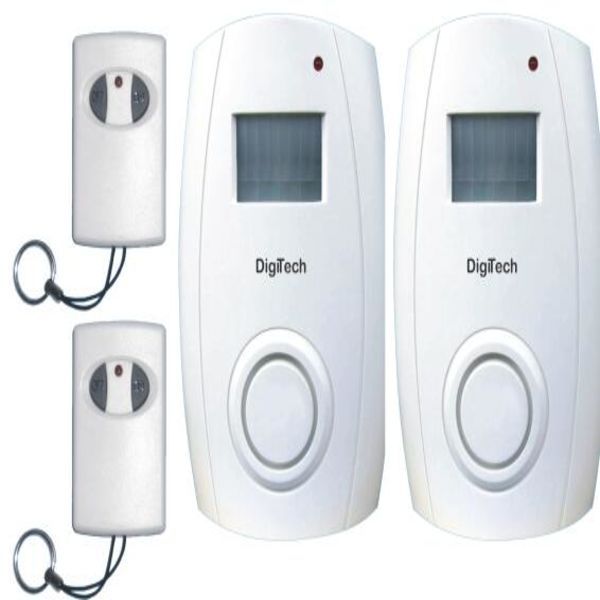Digitech BPSIRMA3 Alarm Wireless 2 Motion Sensors Infrared 2 Remotes