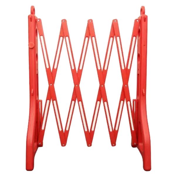 Tool Water Fillable Retractable Plastic Barrier Fence Gate - 2.5m