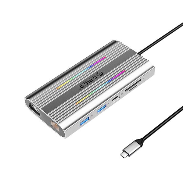 Orico 12-In-1 Rgb Multifunction Docking Station image