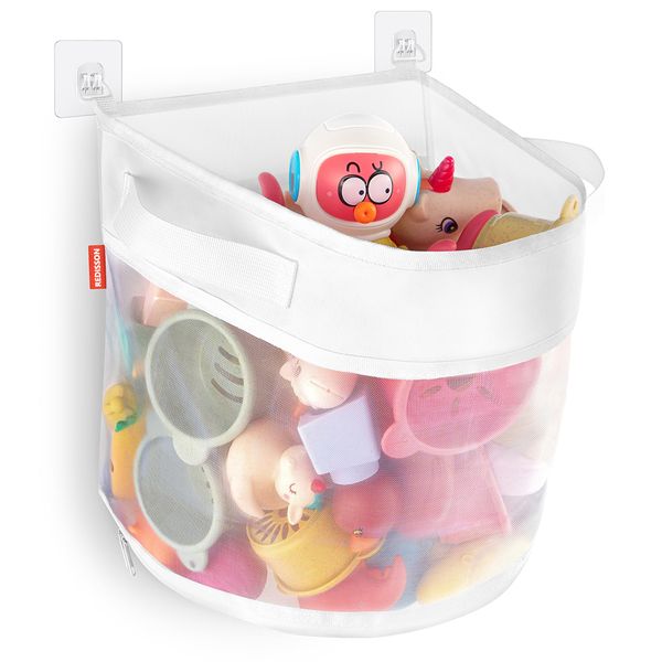 Redisson Bath Toy Organizer, 4 Gallons Bathtub Toy Storage Organizer
