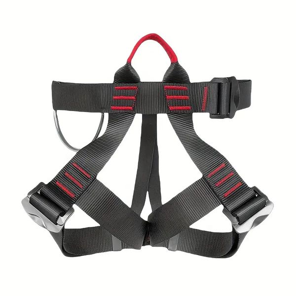 Adjustable Climbing Harness, Waist 80-116 cm, Load Capacity 125 kg