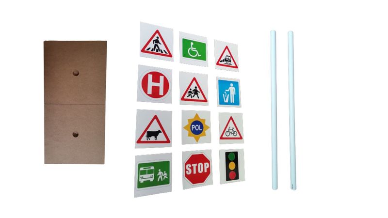 Kids Road Signs Educational Pack