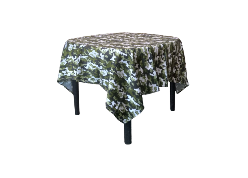Camouflage Square Table Cloth