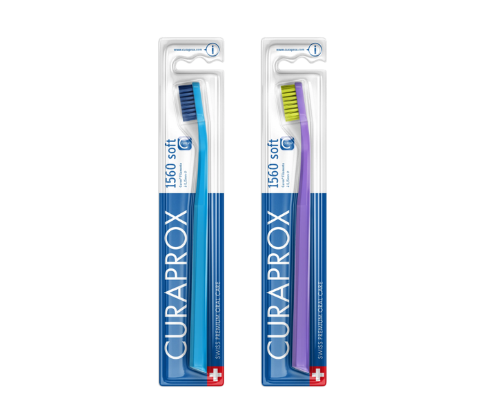Curaprox 1560 Soft Toothbrush (Double Pack)