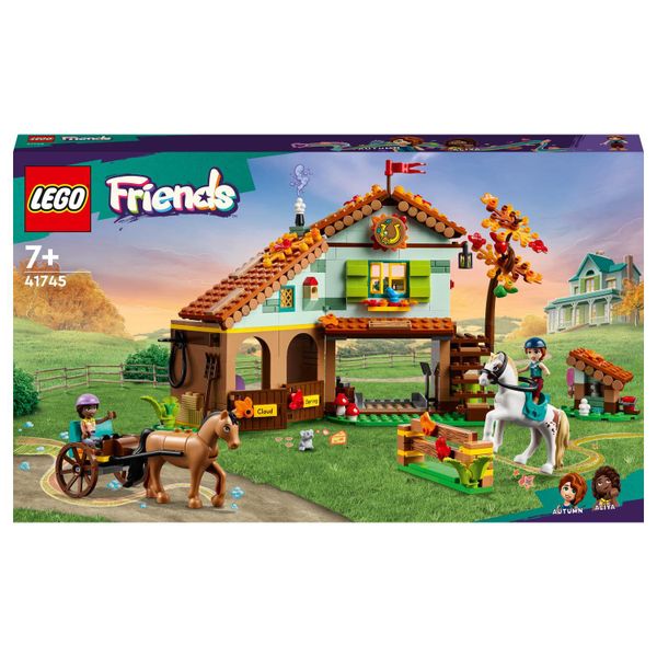 LEGO® Friends Autumn’s Horse Stable 41745 Building Toy Set (545 Pieces)
