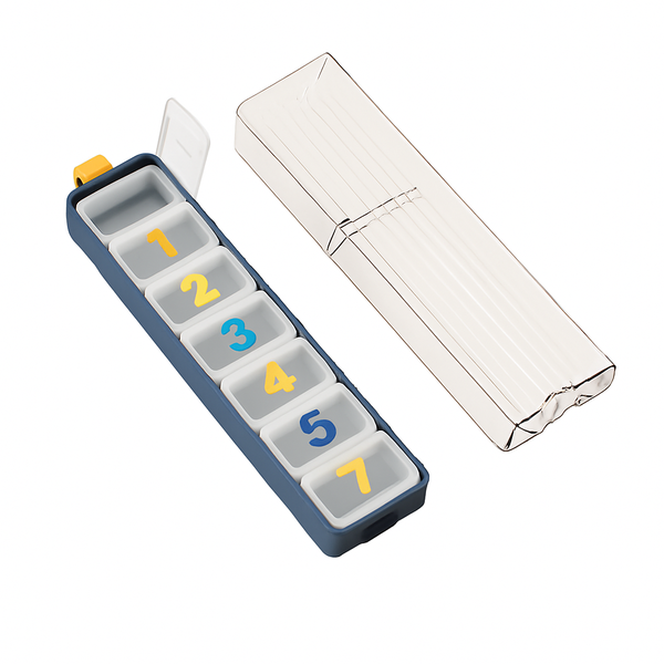 Portable Medicine Box - Blue