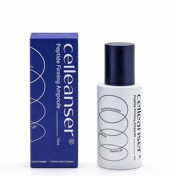 Celleanser K-Beauty Peptide Ampoule - 7 Peptides Firming Serum