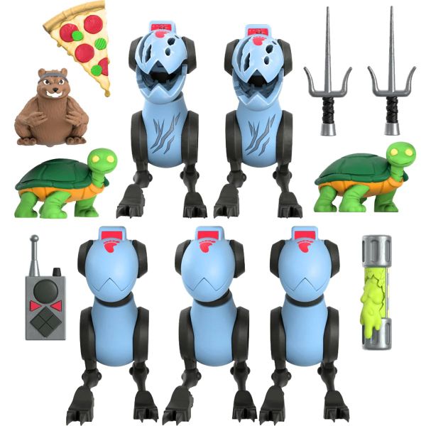 TMNT Ultimates Wave 6 Mousers Figure 5 Pack