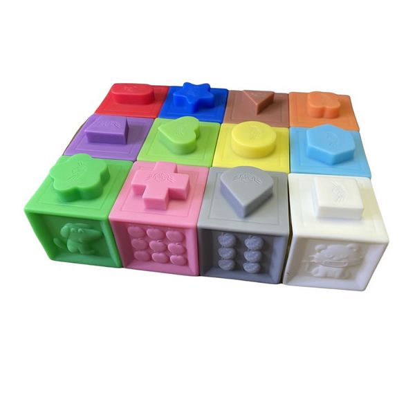 12Pcs Early Education Stacking And Building Blocks KP-35