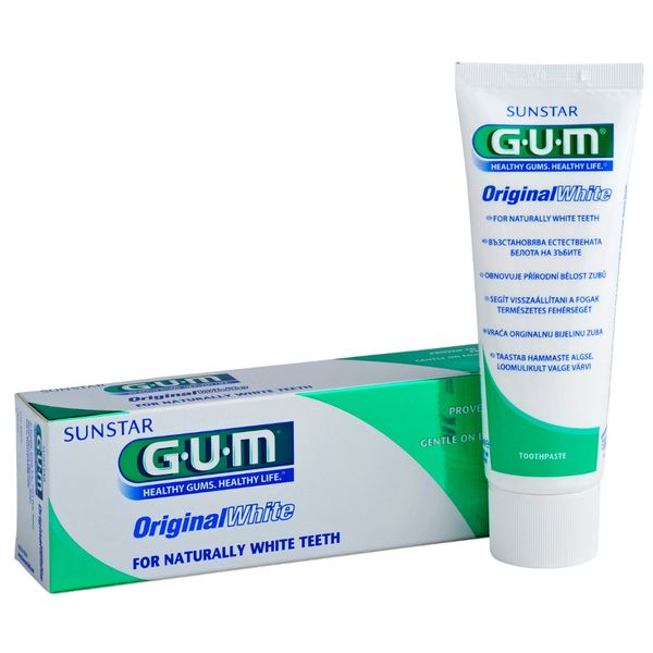 Sunstar GUM Original White Toothpaste 75ml