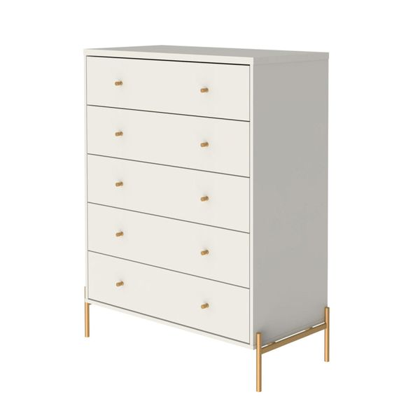 Designer Concepts Jasper - Chest Of Drawers 94 Cm with 5 Drawers