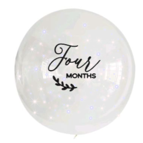 BG - Bobo Balloon - 24inch - Four Months