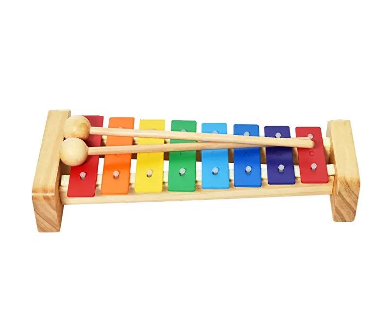 Wooden Xylophone Musical Instrument 8 Tones 26 x 9cm Shop Today. Get