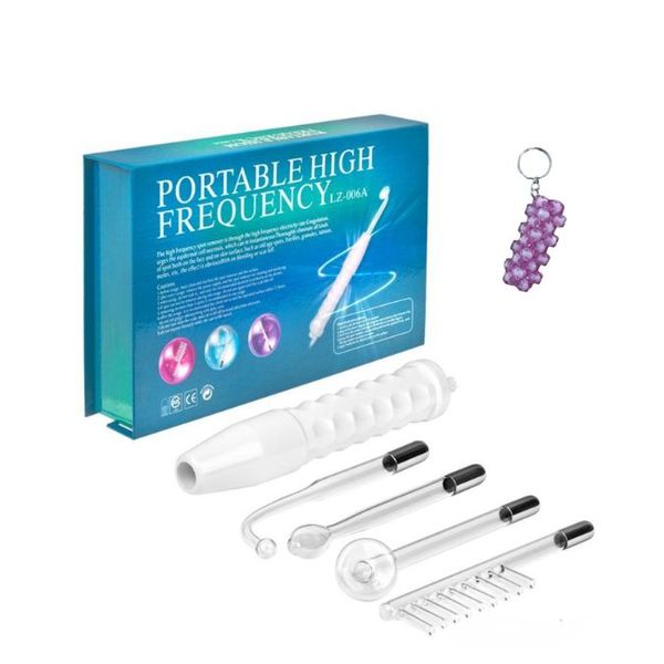 Portable High Frequency Spot Remover And A Keyholder