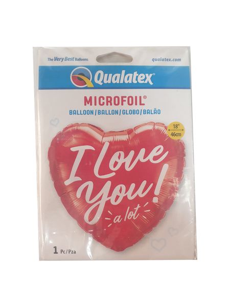 18 Inch Foil I Love You a Lot
