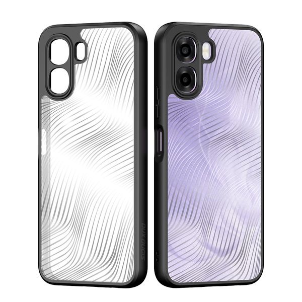 Matte Frosted Back Transparent Case Compatible with OPPO A6x 4G / 5G