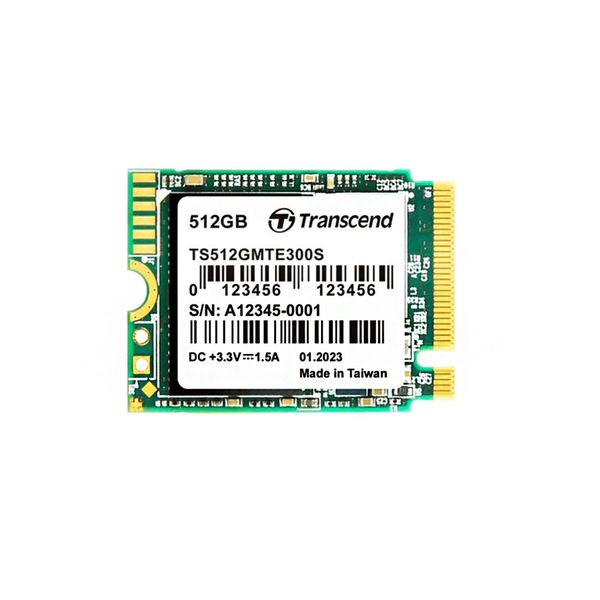 Transcend MTE300S M.2 512GB PCI Express 3.0 3D NAND NVMe Internal SSD