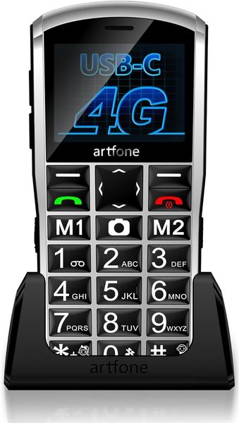 Artfone A400 4G Senior Mobile Device _ Dual SIM / SOS Function