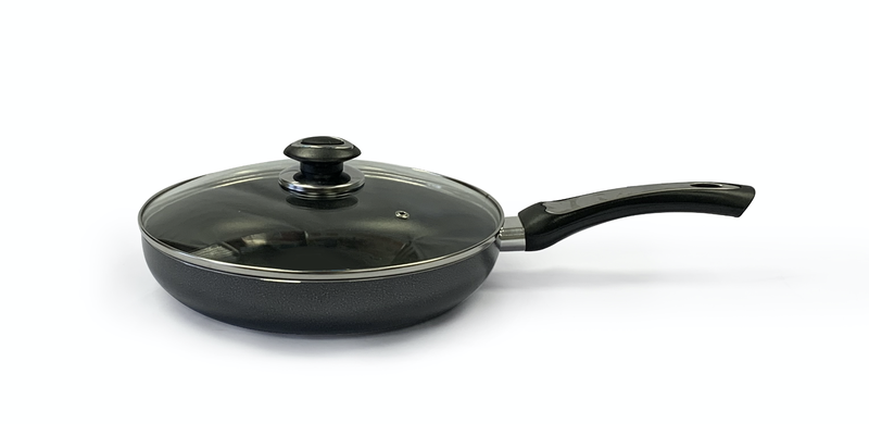 26cm Non Stick Fry Pan with Glass Lid