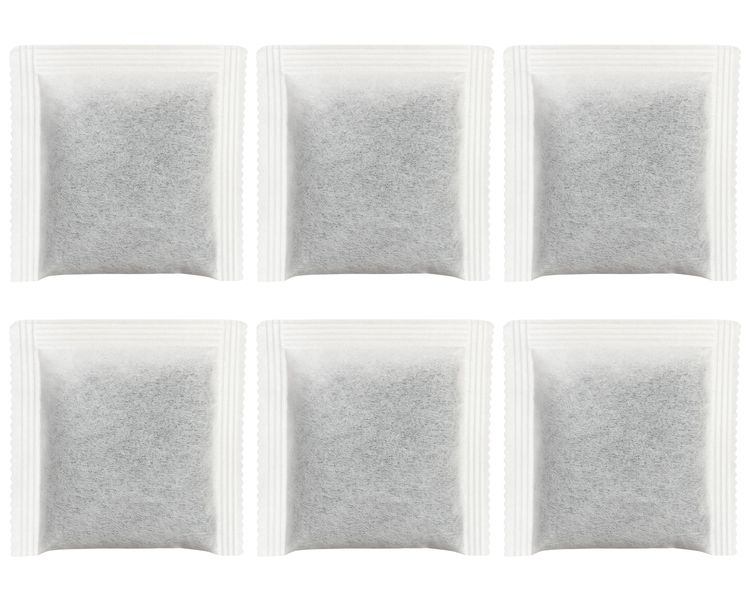 Charcoal Filters for 4L Water Distillers - 6 Pack