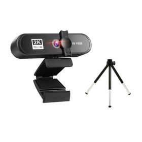 2K Full HD USB Webcam Auto Focus Web Camera For PC Laptop With ...