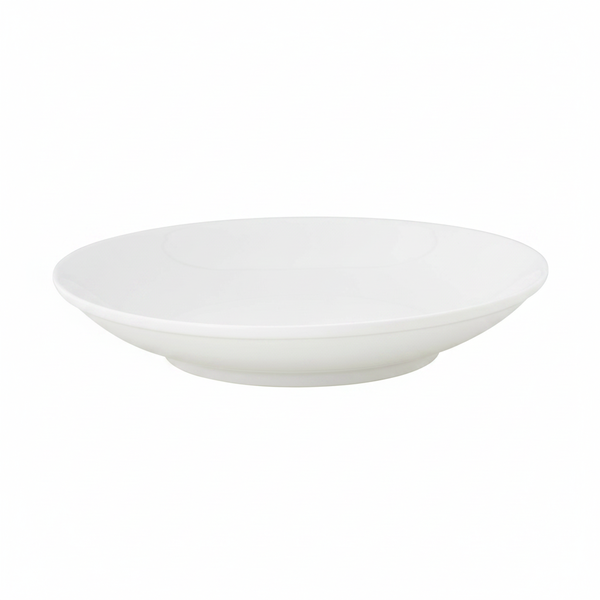 Maxwell &amp; Williams White Basics 25cm Shallow Serving Bowl
