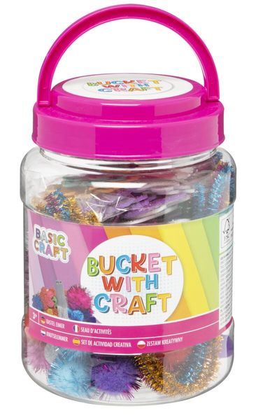 Moxy Bucket with Craft - Pink