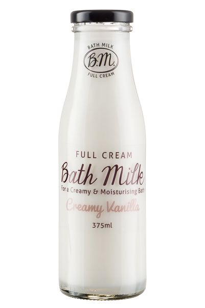 B.M - Full Cream Bath Milk for a Nourishing &amp; Refreshing Bath - 375ml