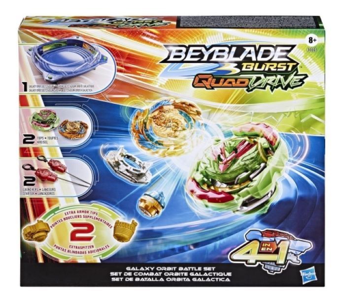 Beyblade Quad Galaxy Orbit Battle Set