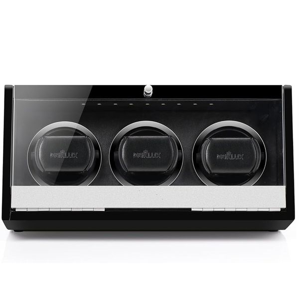 Luxury Rotating Watch Winder Case (3 WATCHES)