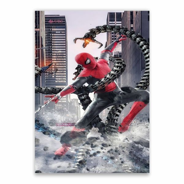 Spider-Man And Dr Octopus Poster - A1